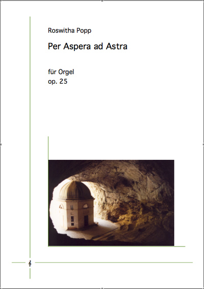 Cover der vorläufigen Publikation Per Aspera ad Astra